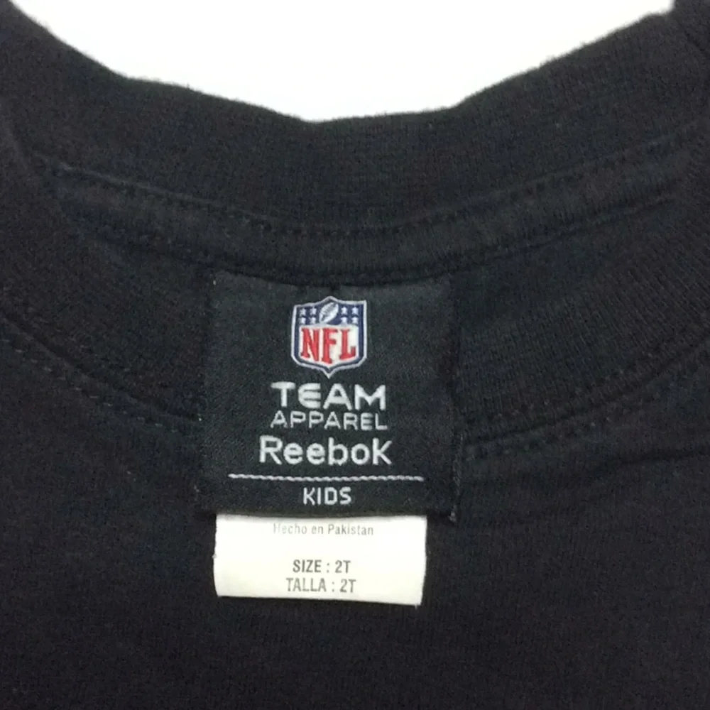 NFL Team Apparel Reebok Steelers Kids T-Shirt Size 2T